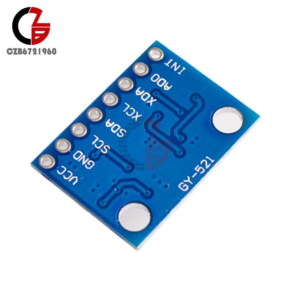 2PCS MPU-6050 GY521 3 Axis Accelerometer Sensor Gyroscope Module for Arduino