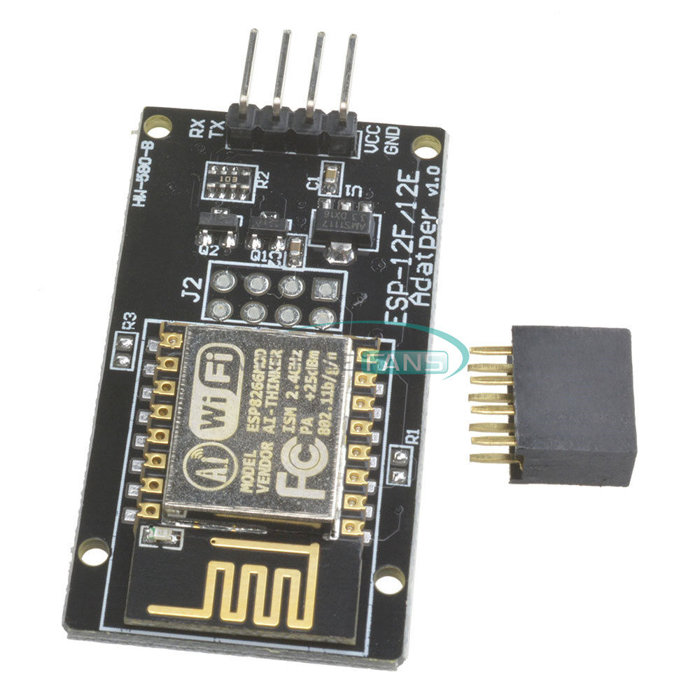 ESP-12E ESP8266 Serial Wifi Module Board V1.0 For Arduino UNO R3 2.4GHz Adapter