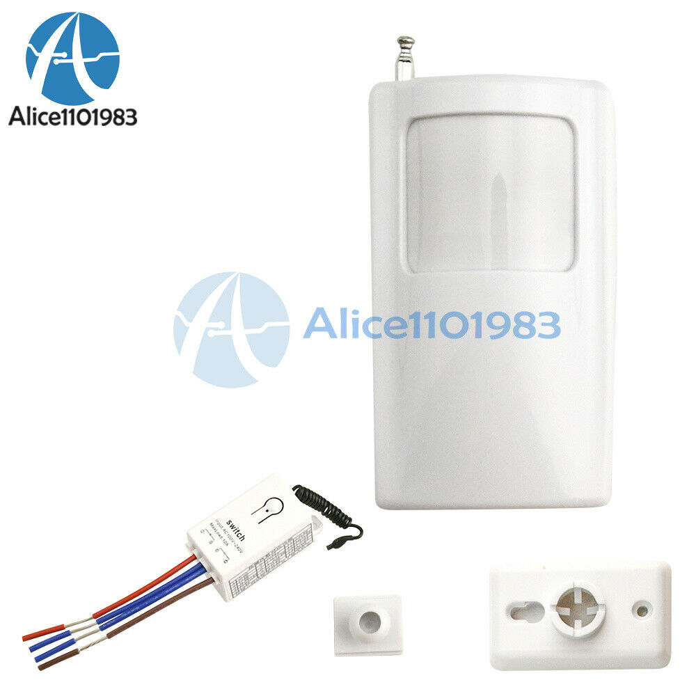 DC5V-48V Wireless Human Body Infrared Sensor Receiving Transmitting Separation