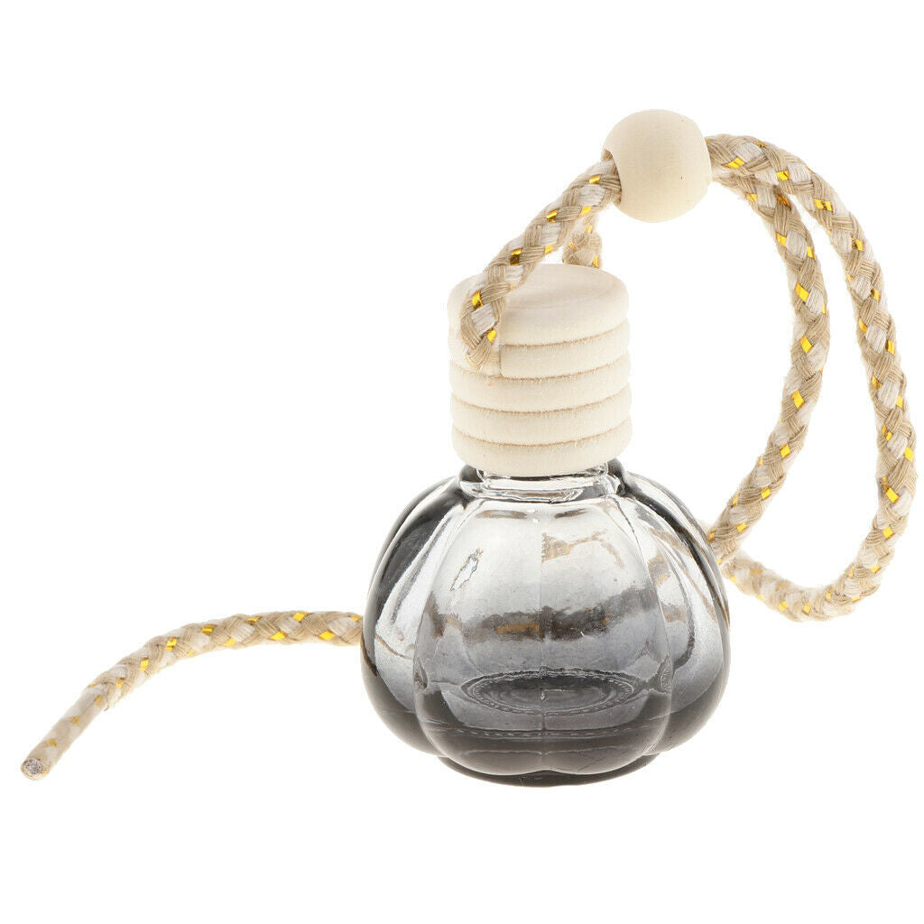 Set 15pcs Glass Car Perfume Bottles Hanging Air Freshener Fragrances Bottle