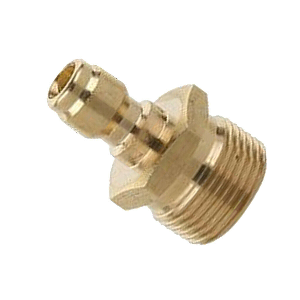 2pcs Brass Quick Connector Coupler Garden Hose Fittings External  M22 x 1.5 Male