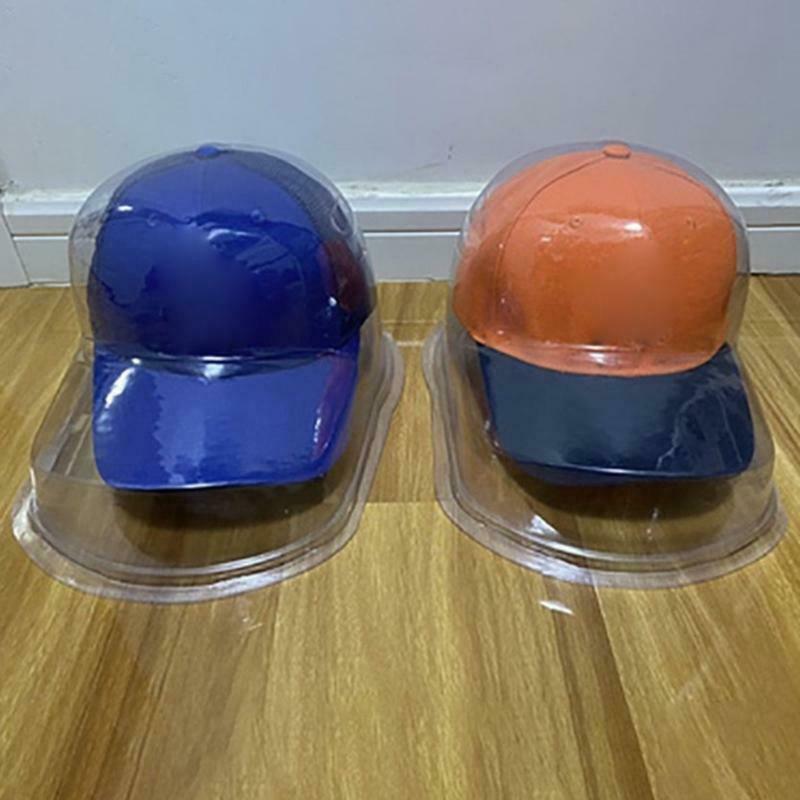 Portable Cap Storage Case Dust-proof Cap Holder Double-layer Hat Protector