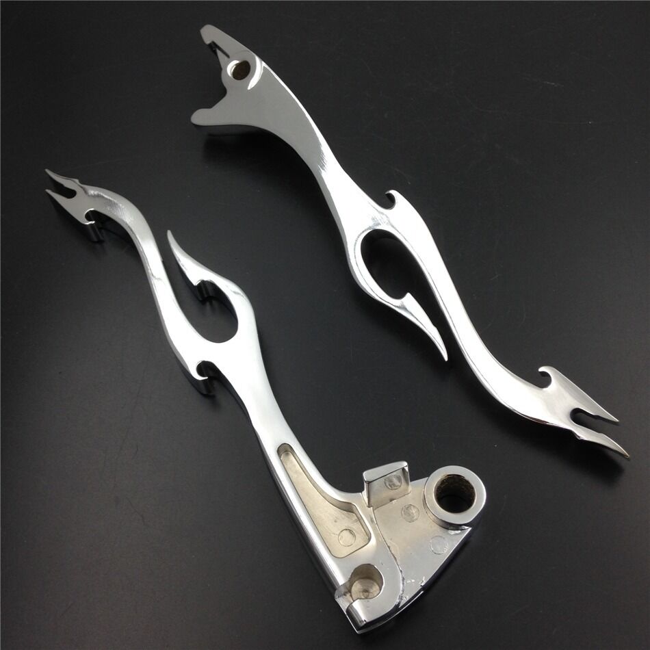 Brand New Brake Clutch Flame Levers For 97-04 Suzuki Marauder 800