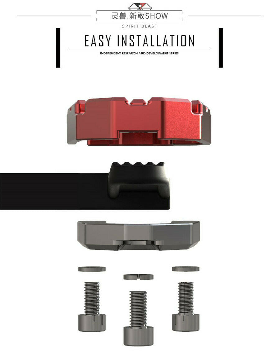 Widening Non-slip Brake Pedal Motorcycle Bike  Aluminum Accessories