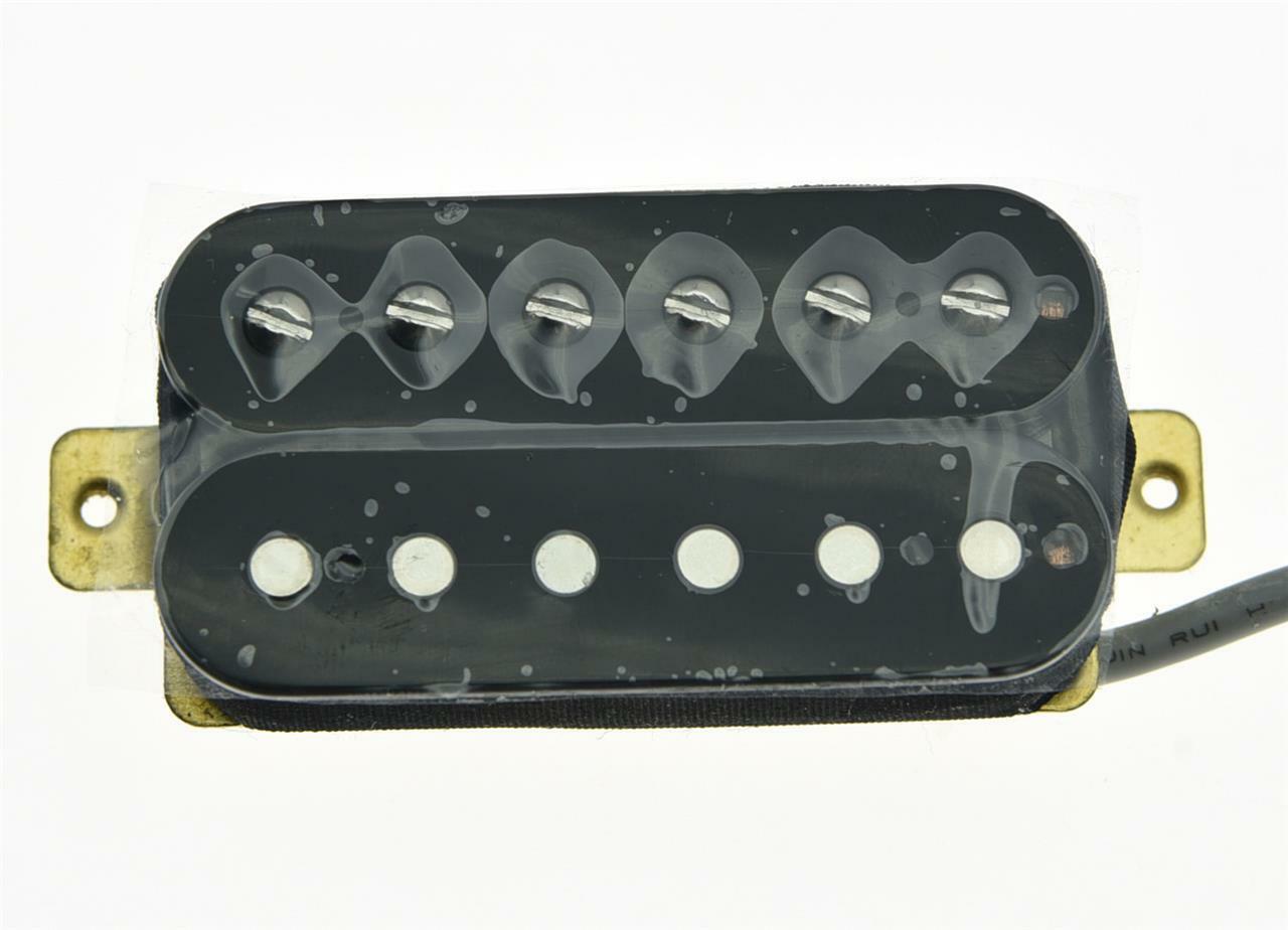 Black Alnico V Guitar Humbucker NECK Position Pickup Power Sound Pickups