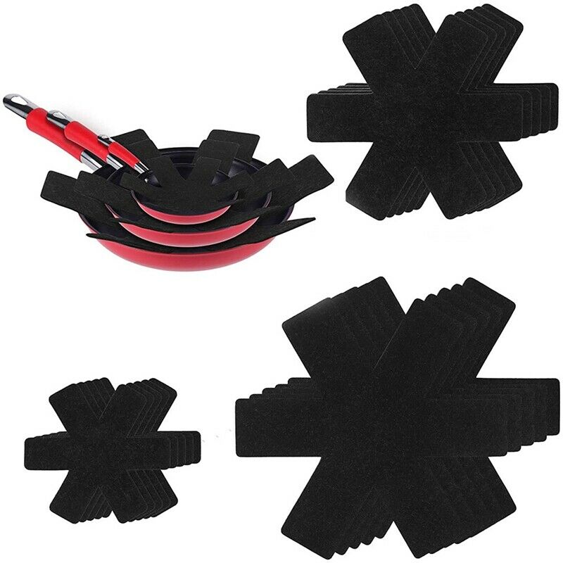 Pot Coasters, 15 Pcs Pan Protector, Dishwasher Safe, Heat Resistance for PanF9M2