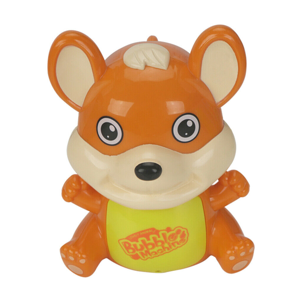 Cartoon Cute Kids Bubble Machine Animal Electric Bubble Maker Children Toys