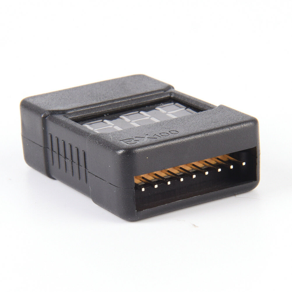 BX100 1-8S Lipo Li-ion Battery Voltage Tester Monitor Low-Voltage Buzzer .l8