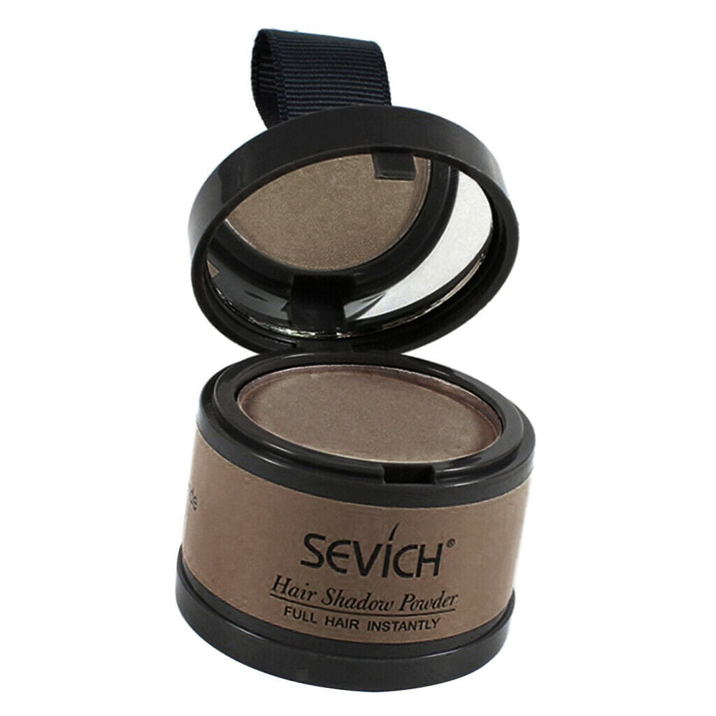 Hairline Repair Powder Hair Roots Cover for Thicker Shaggy Hair Dark Brown