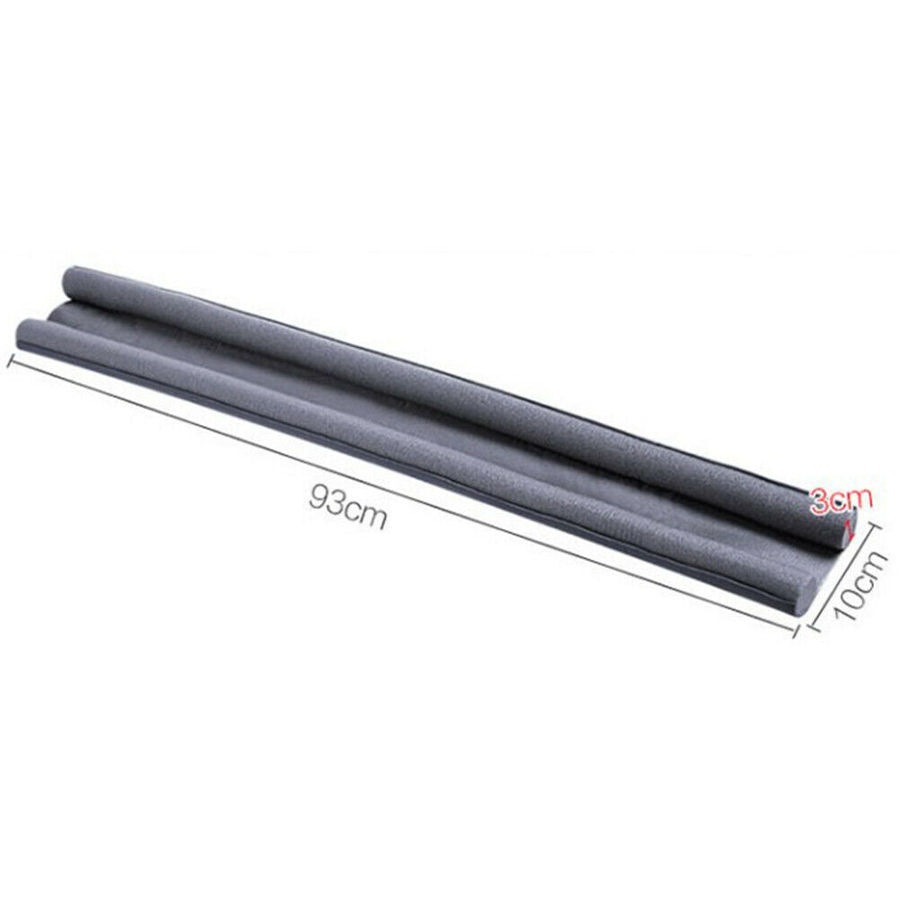Flexible door bottom sealing strip sound proof noise reduction under door.l8