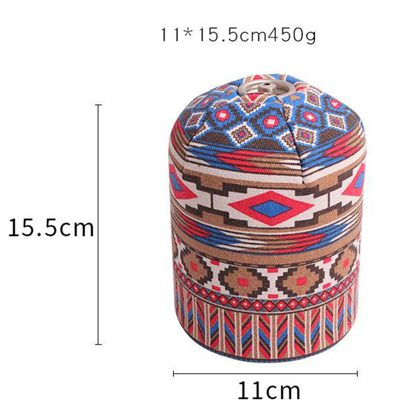 Fuel Cylinder Cover Storage Bag Gas Canister BBQ Stove/Lantern Sleeve Pouch