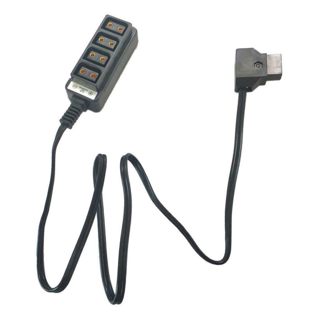 D-Tap Splitter,1 to 4 D-tap male to 4x Female D-tap Power Splitter 65cm Long