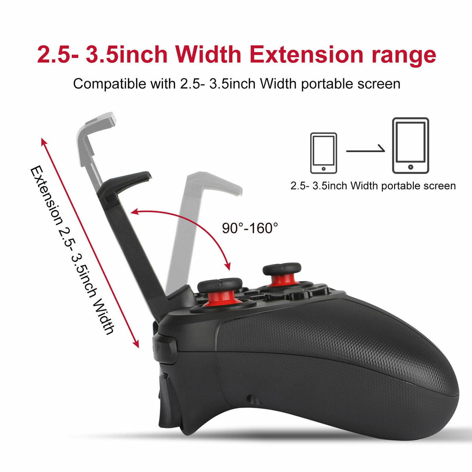 Wireless Bluetooth Gamepad Game Controller Joystick For IOS Phone Tablet