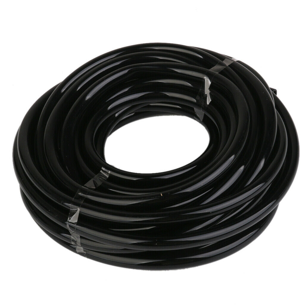 10M 8/11 PVC Outdoor Garden Irrigation Hose Watering Plant Pipe Reel Tube