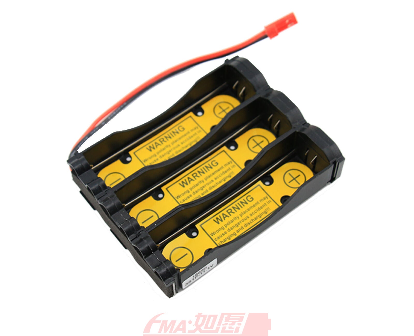 Protected Holder Case to 3S1P 10.8 11.1V 3x18650 Li-ion Battery Charge/Discharge