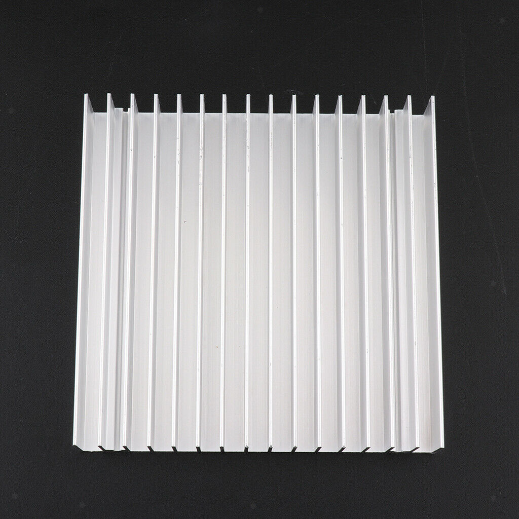 100x100x18mm Aluminum Heat Sink Cooling Fin Cooler Large For CPU