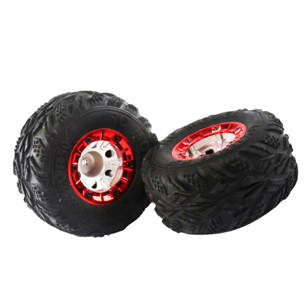 2/set RC Car 100mm Rubber Tire for Wltoys 12428 FY03/05 BG 1513 RC Car