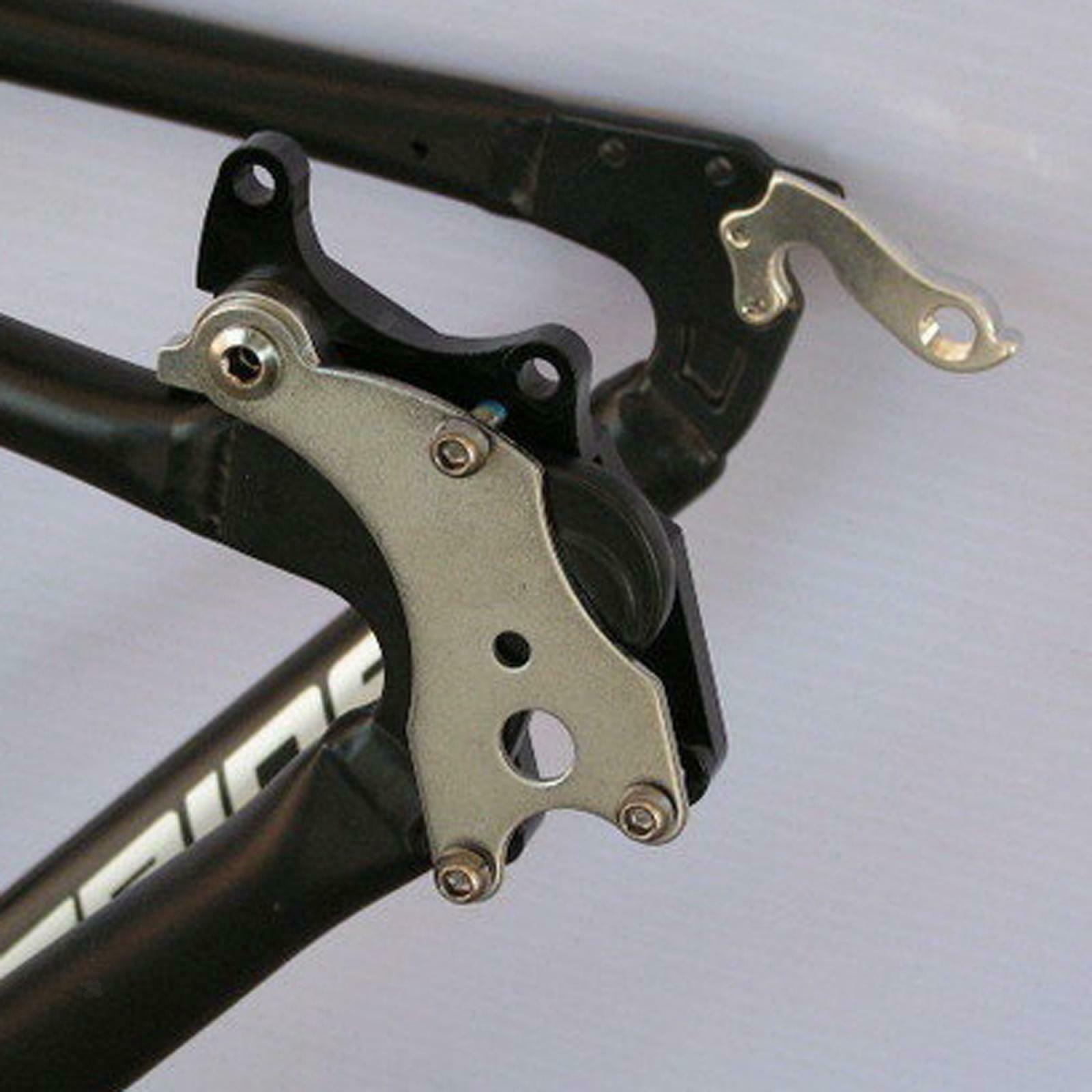 Bike Disc Brake Adapter Adjustable Mounting Modification Disc-brake Bracket
