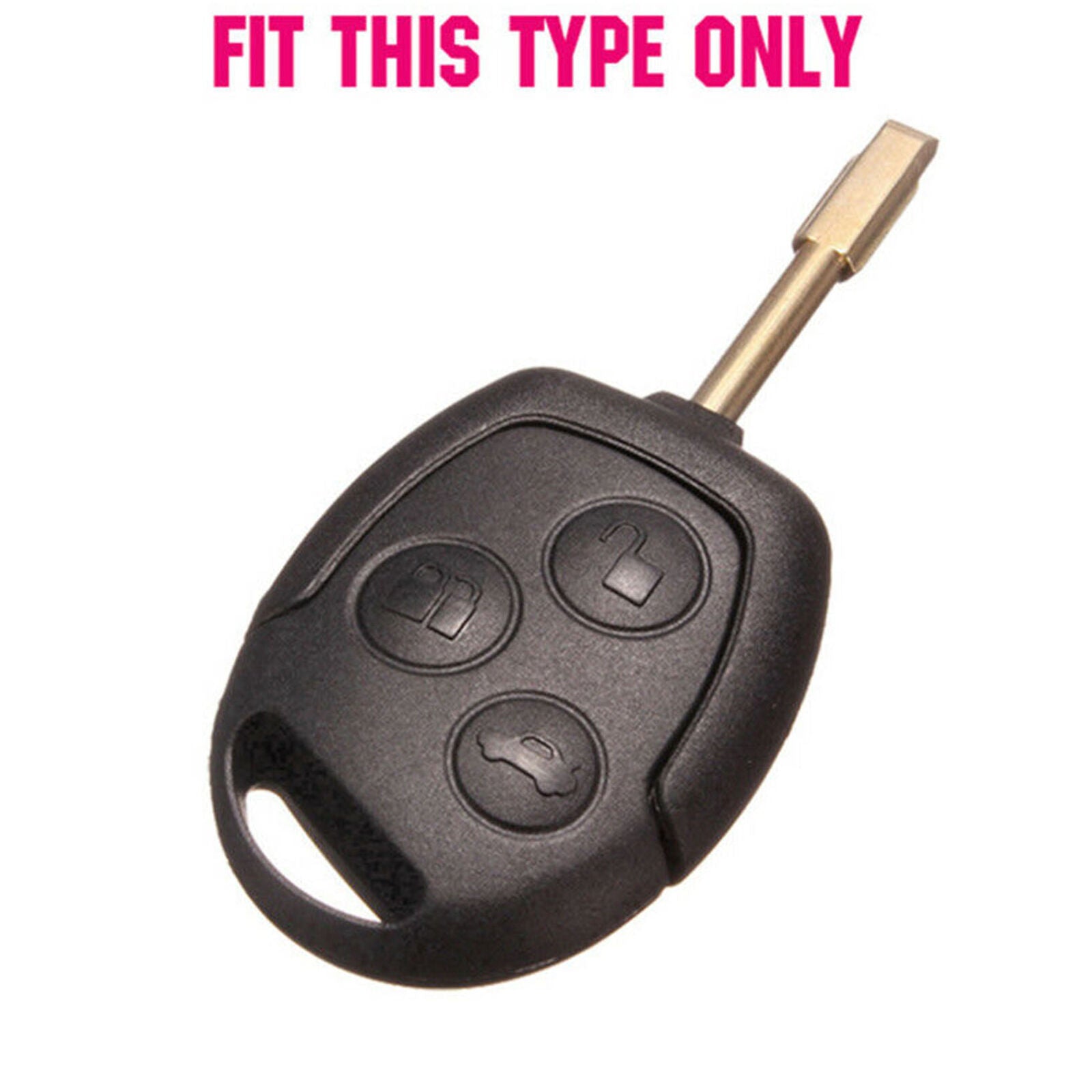 Silicone Car Key Cover Case For Ford Focus KA Galaxy Fiesta Mondeo Remote Fob