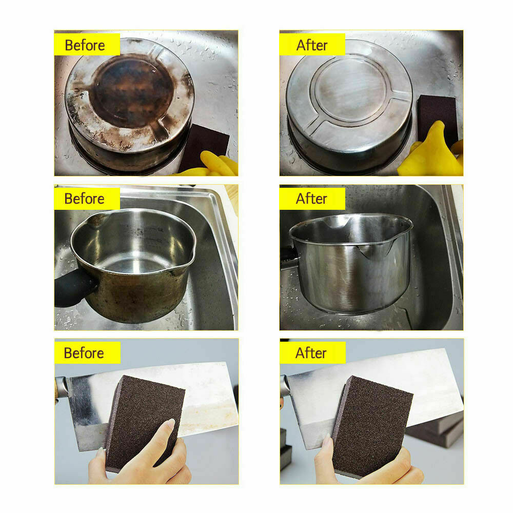 5Pcs Nano Emery Multifunction Magical Cleaning Sponge Eraser Cleaner Pad Foam