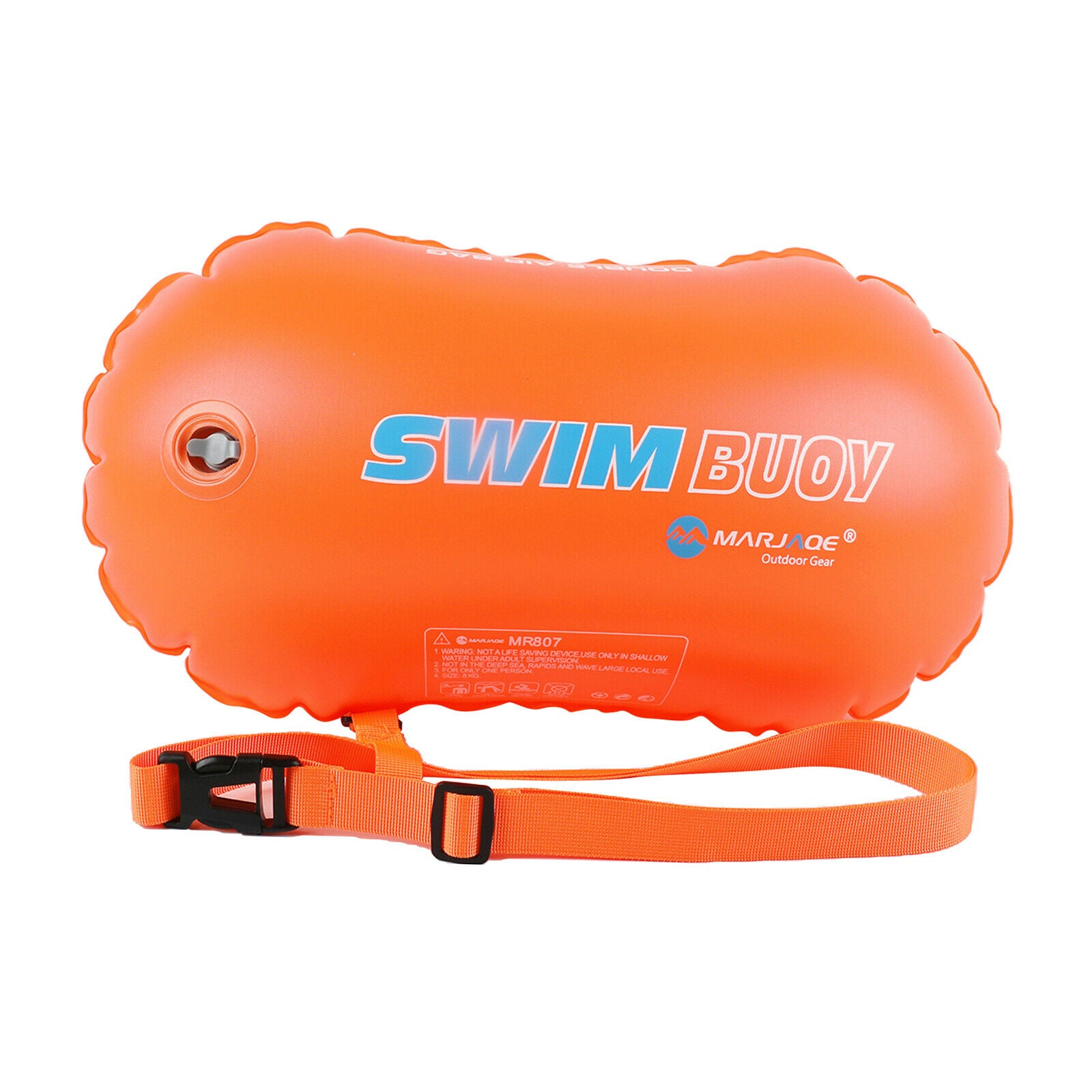 Swim Buoy Safety Float Tow Air Bag Open Water Swimmers Safe Swim Racing