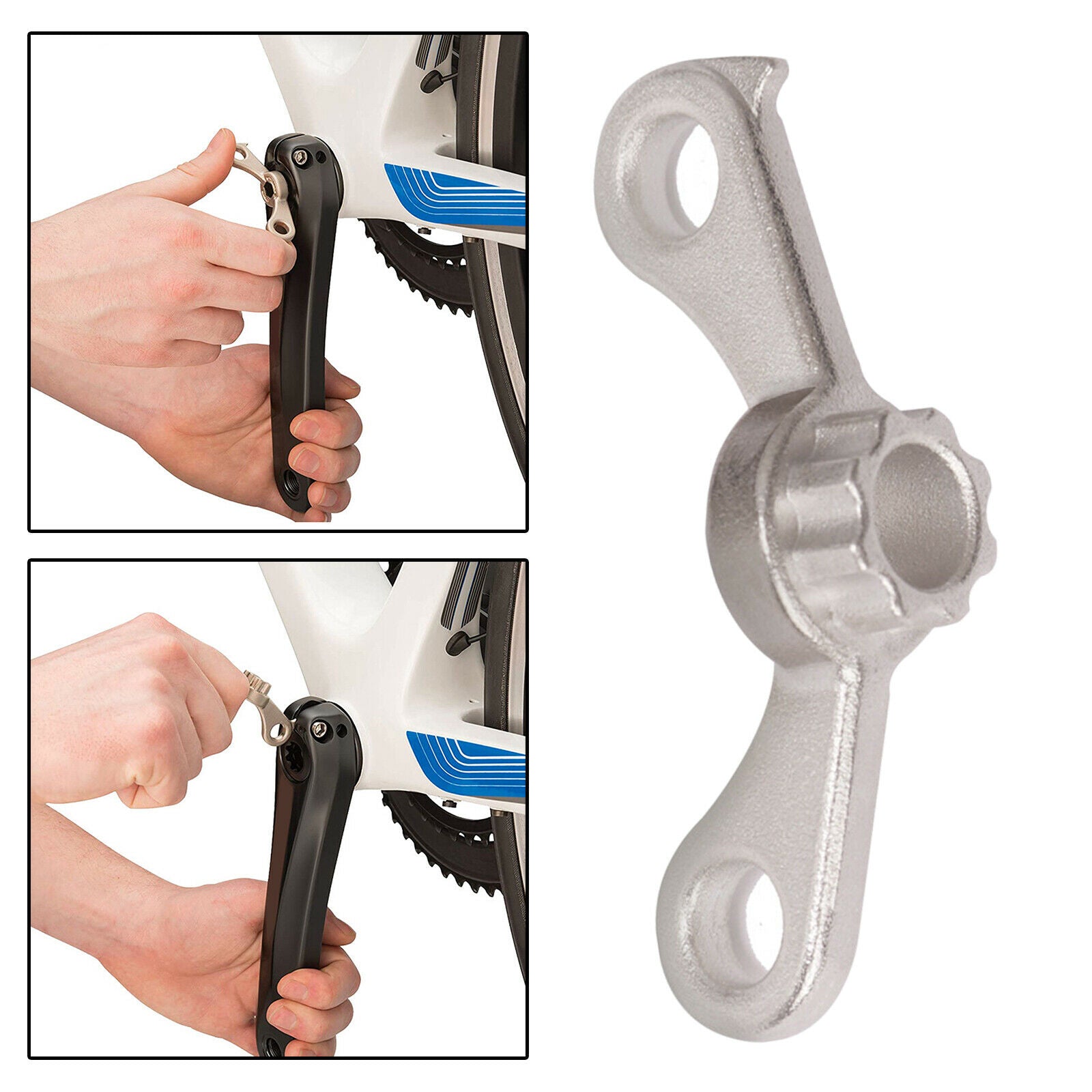 Mountain Road Bike Crank Extractor Crank Arm Puller Spanner Repair Tools