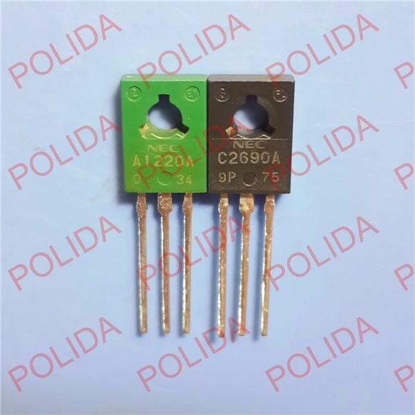1pairs or 2PCS Transistor NEC TO-126 2SA1220A/2SC2690A A1220A/C2690A