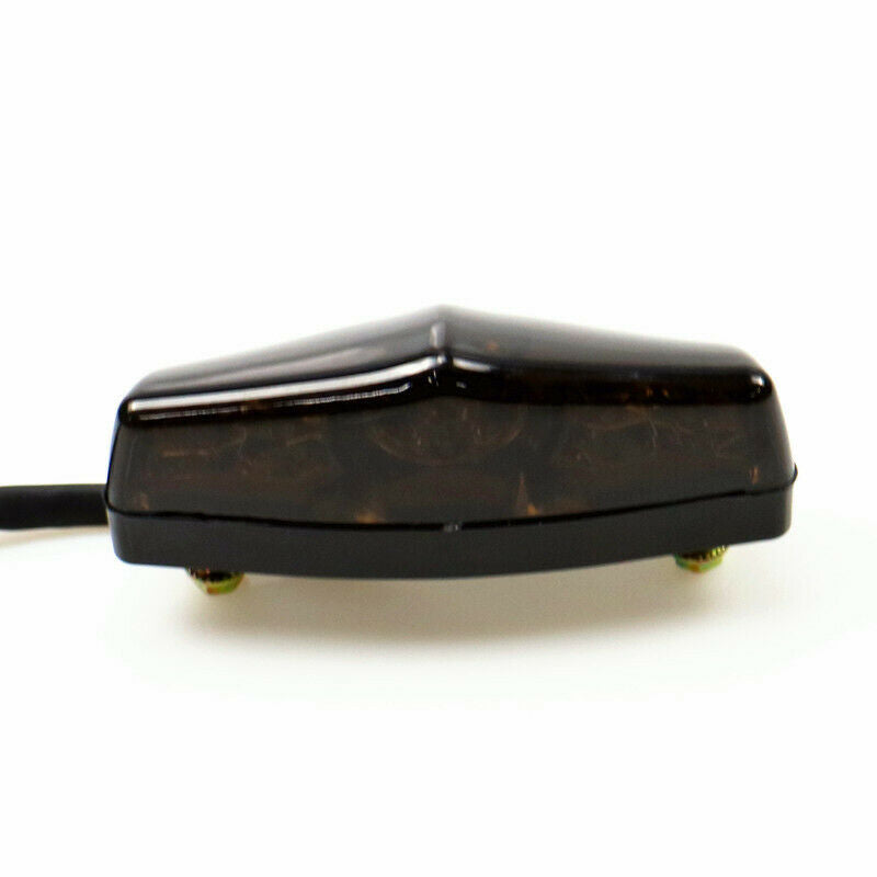 Smoke LED Tail Brake Stop Light Dual Sports Off Road ATV Dirt Cruiser Choppers
