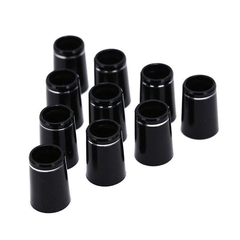 10pcs Plastic Golf Ferrules With Double Ring Golf Shaft Adapter 9.5*19*13.4 Kt