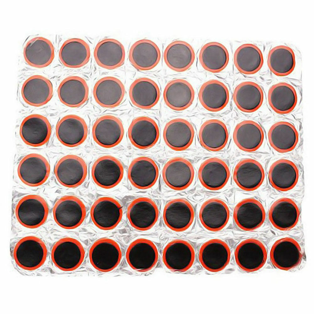 Bicycle Bike Tire Tyre Tube 48 Rubber-Puncture -Patch Patches Repair Kit Set