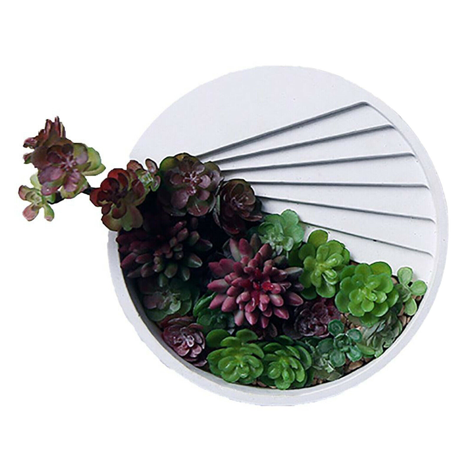 DIY Succulent Plant Flower Pot Silicone Mold Ceramic Cement Clay Mold DIY