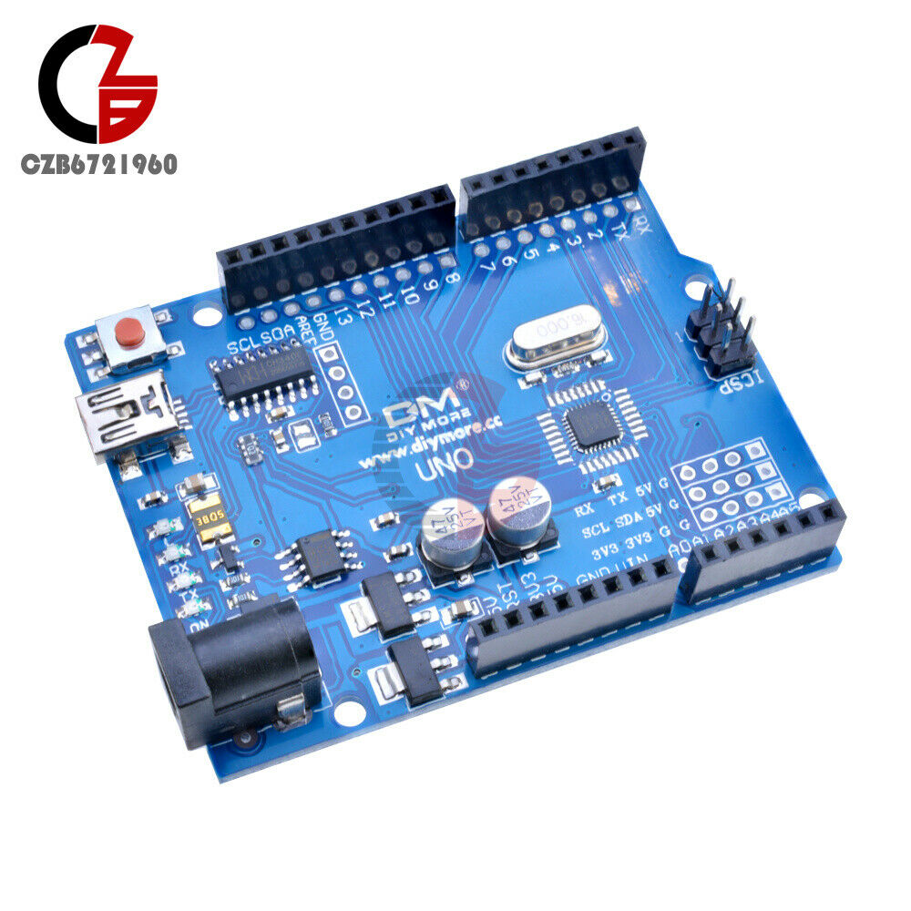 New Version USB UNO R3 ATmega328P CH340G Replace ATmega16U2 Compatible Arduino