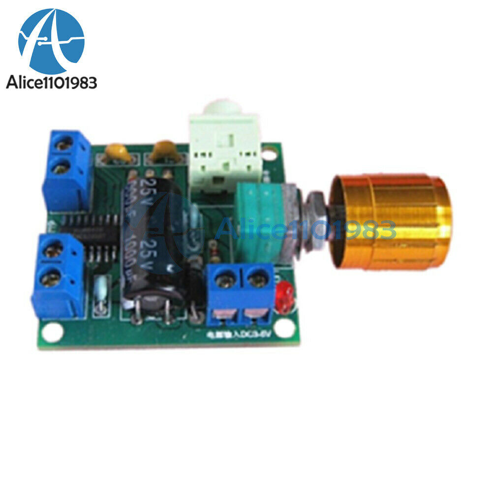 5PCS PAM8406 Digital Class D Stereo Audio Amplifier Board 2 Channel 6W+6W AMP