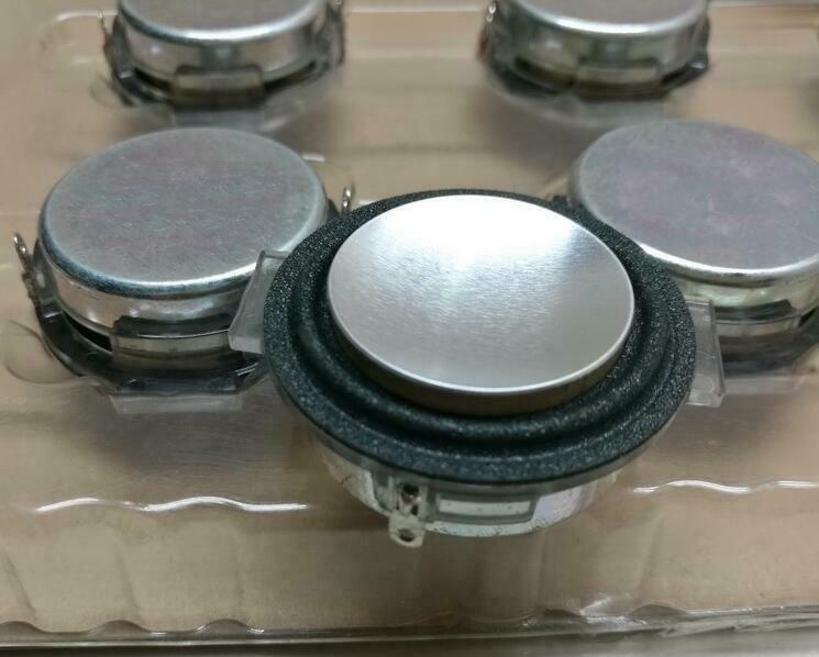 2pcs 1.5"inch 43MM Speaker 8Ω 10W Aluminum plate Full-range Loudspeaker For JBL