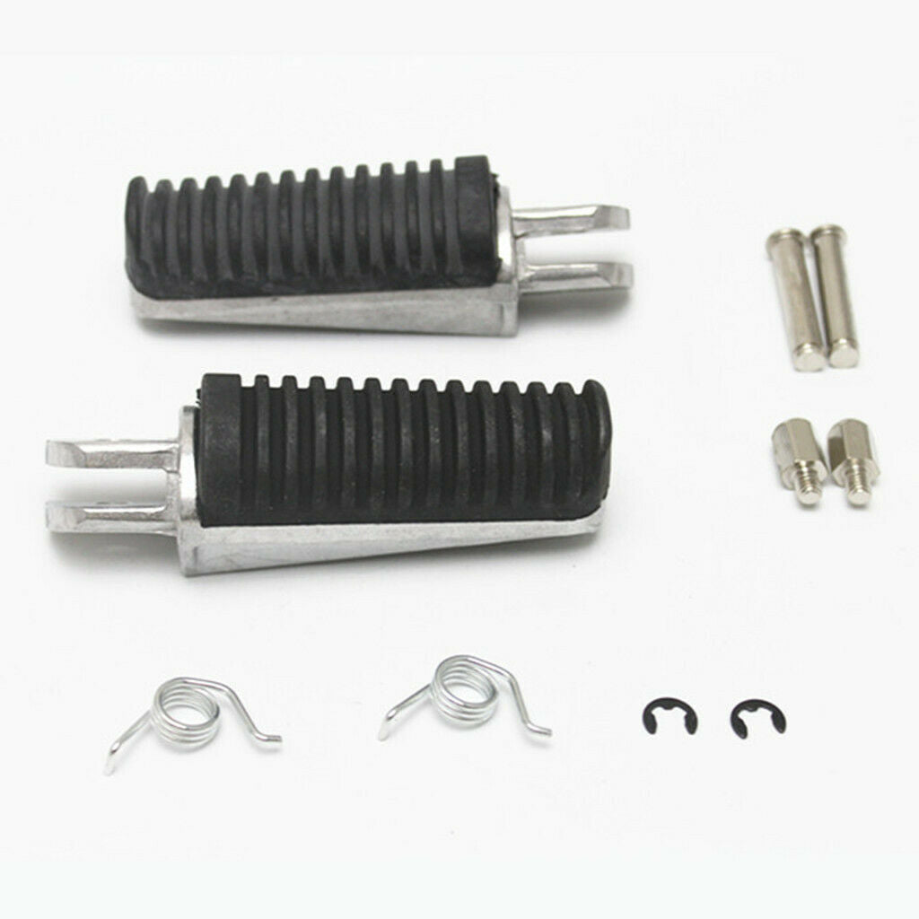 2 Pieces Footrest Foot Pegs for Yamaha YZF 600 R6S 2006 MT03 2006-2009
