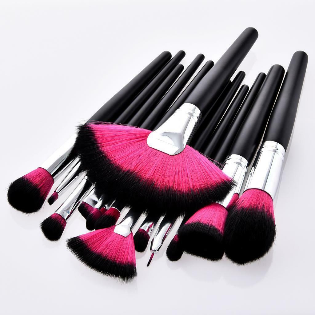 13Pcs Kabuki Brushes Eye Shadow Liner Blush Lip Makeup Brush Foundation Set