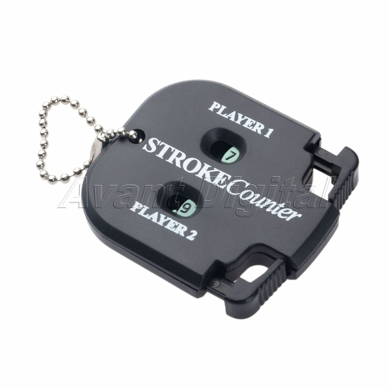 Golf Scoring Keeper Count Shot Putt Stroke Counter Black Golfing Club Accessory