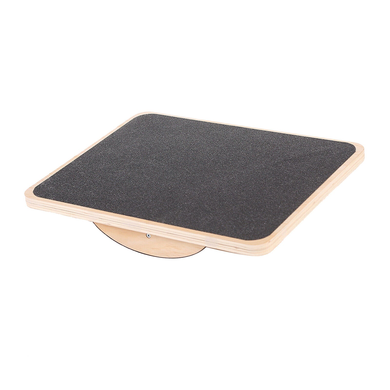Non-Slip Wooden Wobble Balance Board Rehabilitation Pro Exercise Training