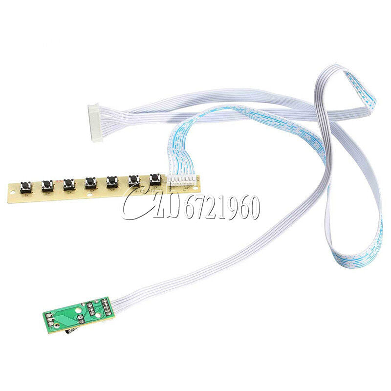 Universal 7 Keys V29 V56 V59 TV Switch Keypad Board With Interface functional