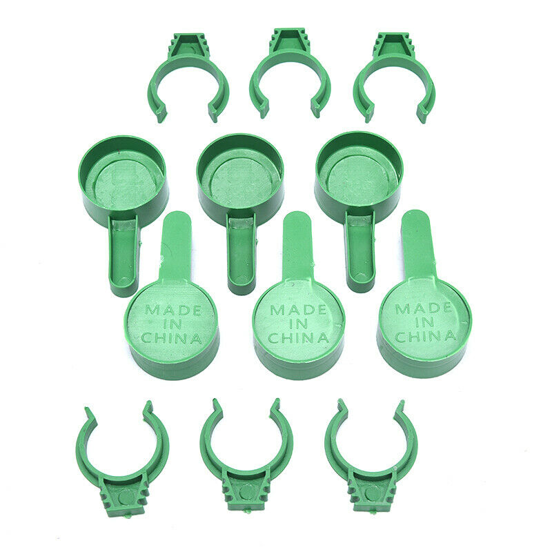 6pc Bird Water Drinker Feeder Automatic Drinking Fountain Pet Drinking Cu.l8