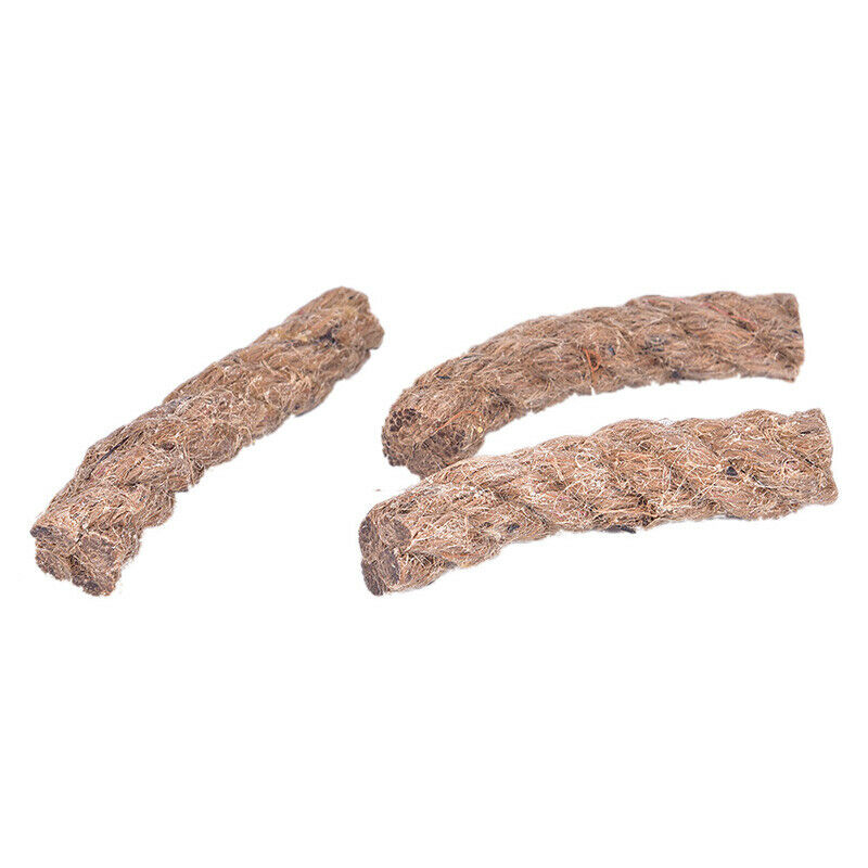4Pcs Outdoor Survival Camping Fire Lighter Waxed Ropes Waxed Hemp Twine Cord- TL
