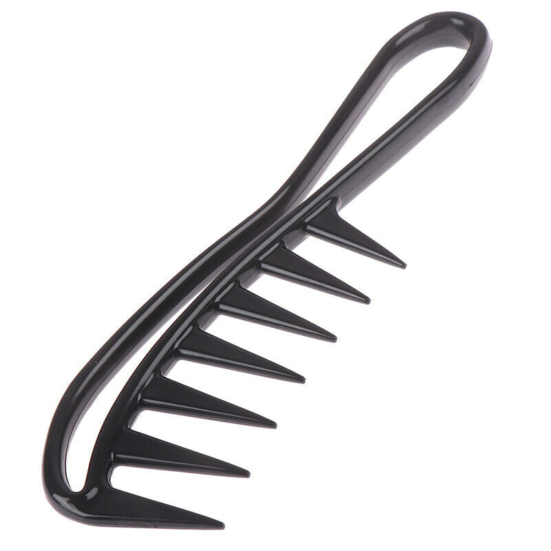 Handle Wide Tooth Comb Curly Hair Salon Hairdressing Comb For Hair StylingALU Rf