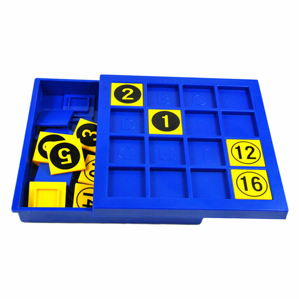 16 Pack Sudoku Board Game Digital Math Block Brain Teasers Kids Educational