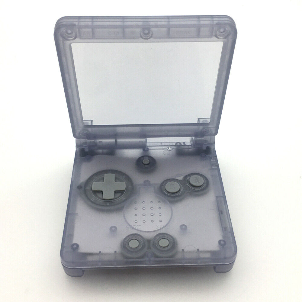Glacier Full Shell Housing Case Cover Kit For Nintendo Gameboy Advance SP GBA SP