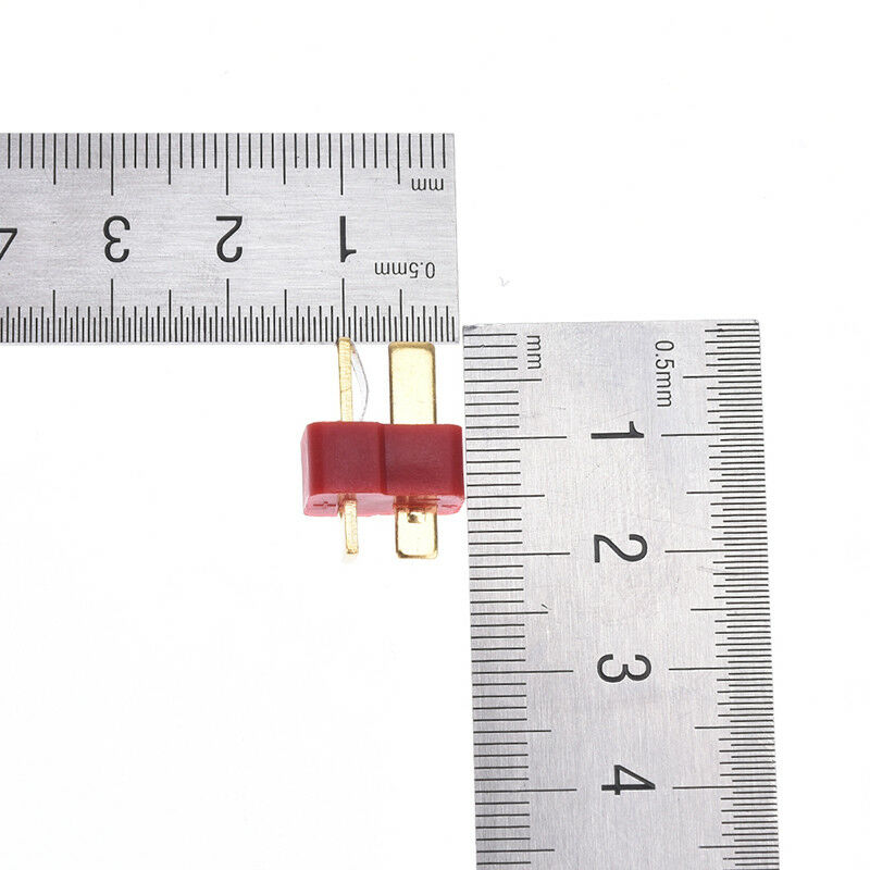 10pairs/20pcs t plug male & female deans connectors style for rc lipo battery DD