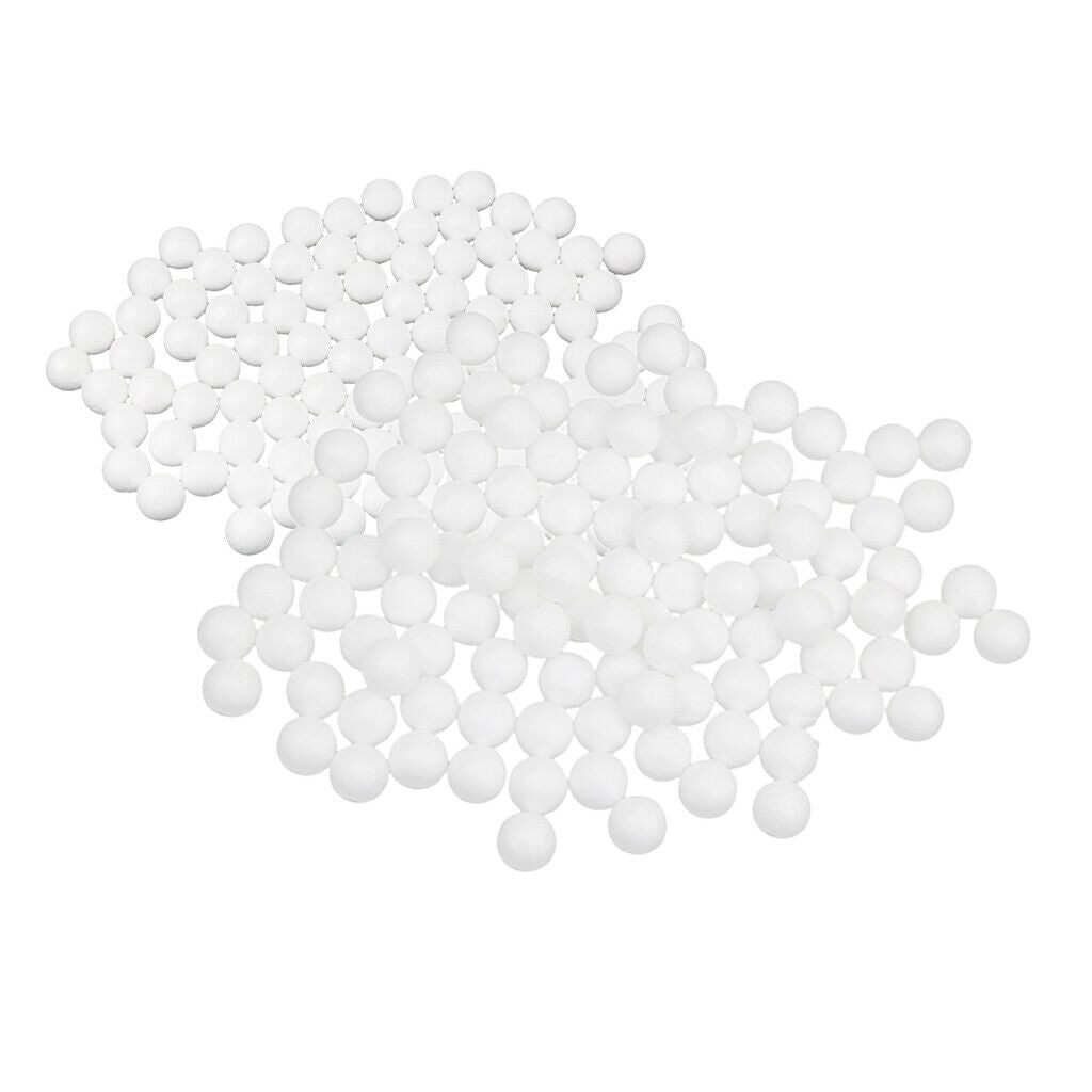 200Pc Styrofoam Polystyrene Foam Balls Crafts DIY Supplies 25mm 20mm Spheres