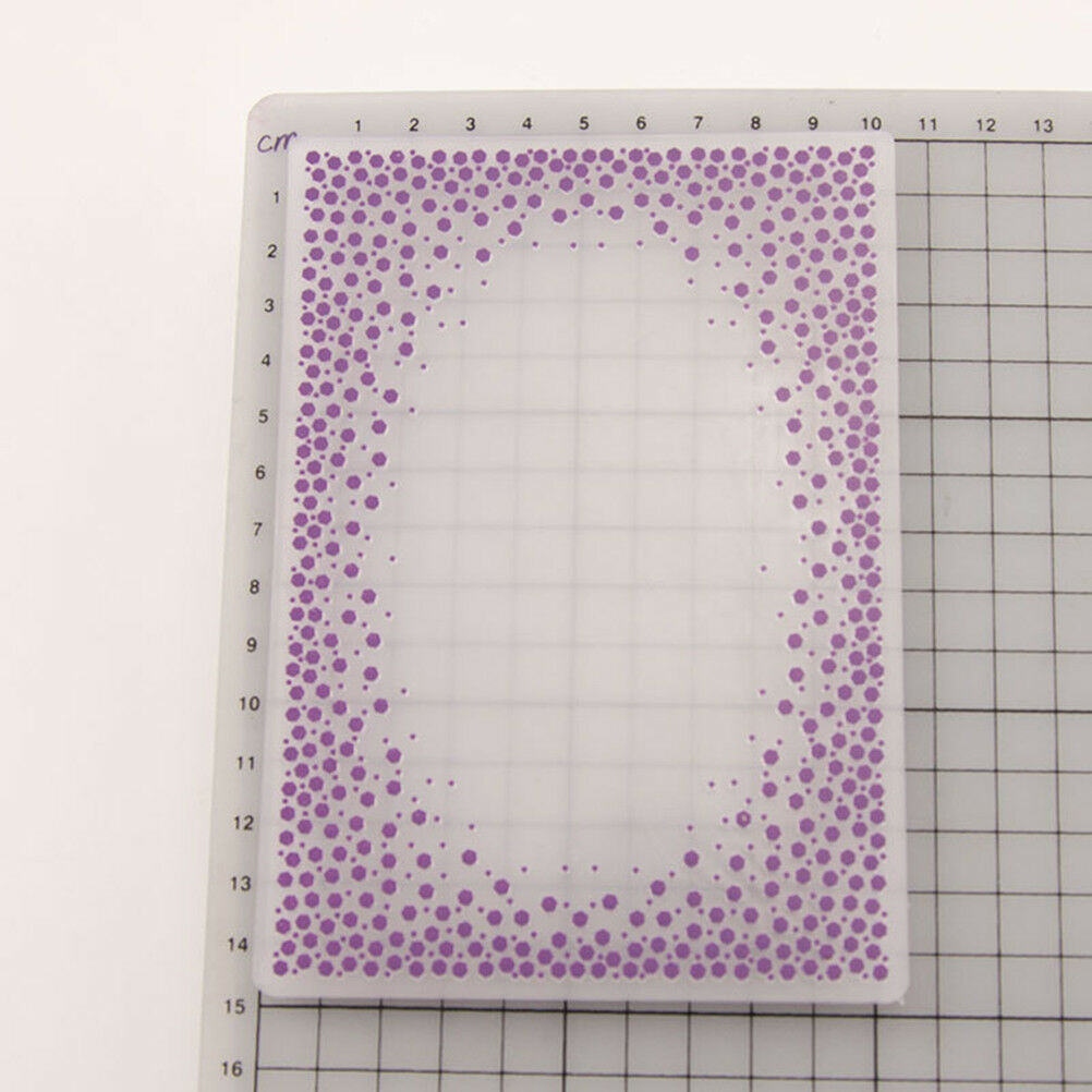 Bump Embossing folders Plastic Embossing Folder For Scrapbooking DIY card.l8