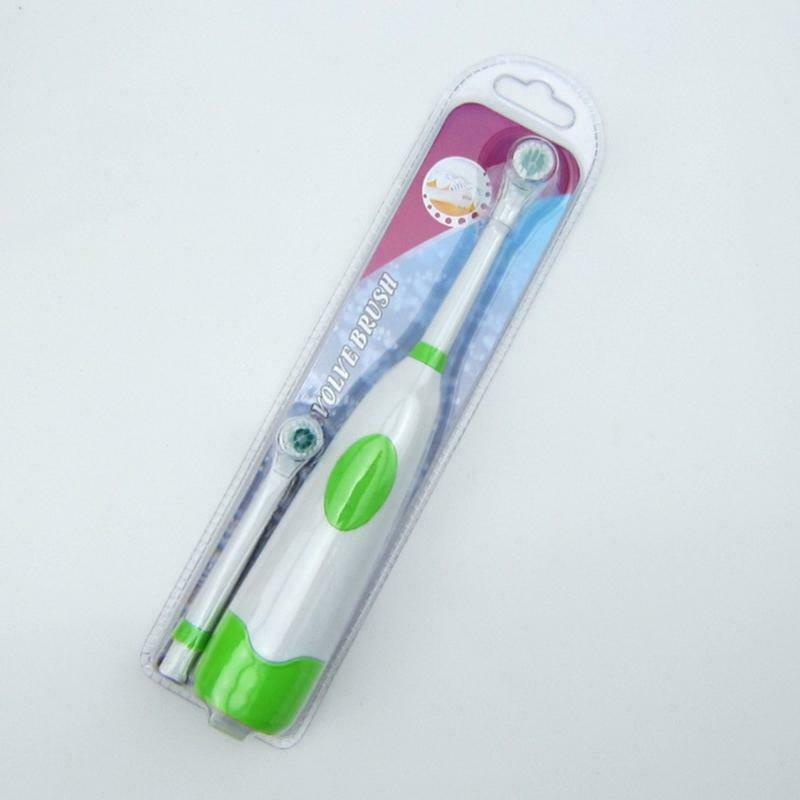 Teeth WhiteningRotatingChild ElectricToothbrushWithWaterproof Brush Head Replace