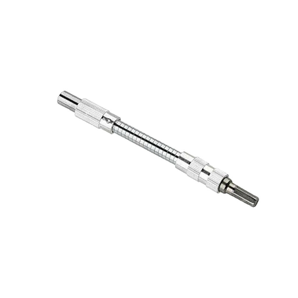 2 Pcs. FLEXIBLE 1/4 "SCREWDRIVER EXTENSION ROD BORING SHAFT A + C