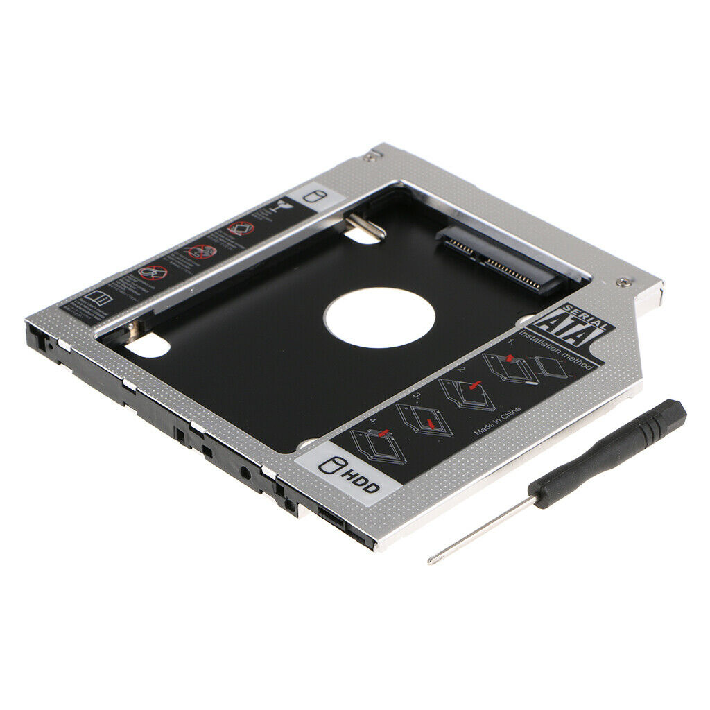 7mm / 9.0mm SATA 3.0 SSD Hard Drive Caddy Optical Bay Bracket for Computer
